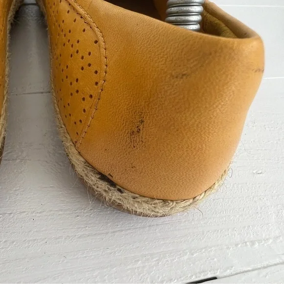 Clarks Collection Yellow Slip On Espadrilles Women's 5.5 M Flats 261344764030 - Picture 9 of 9
